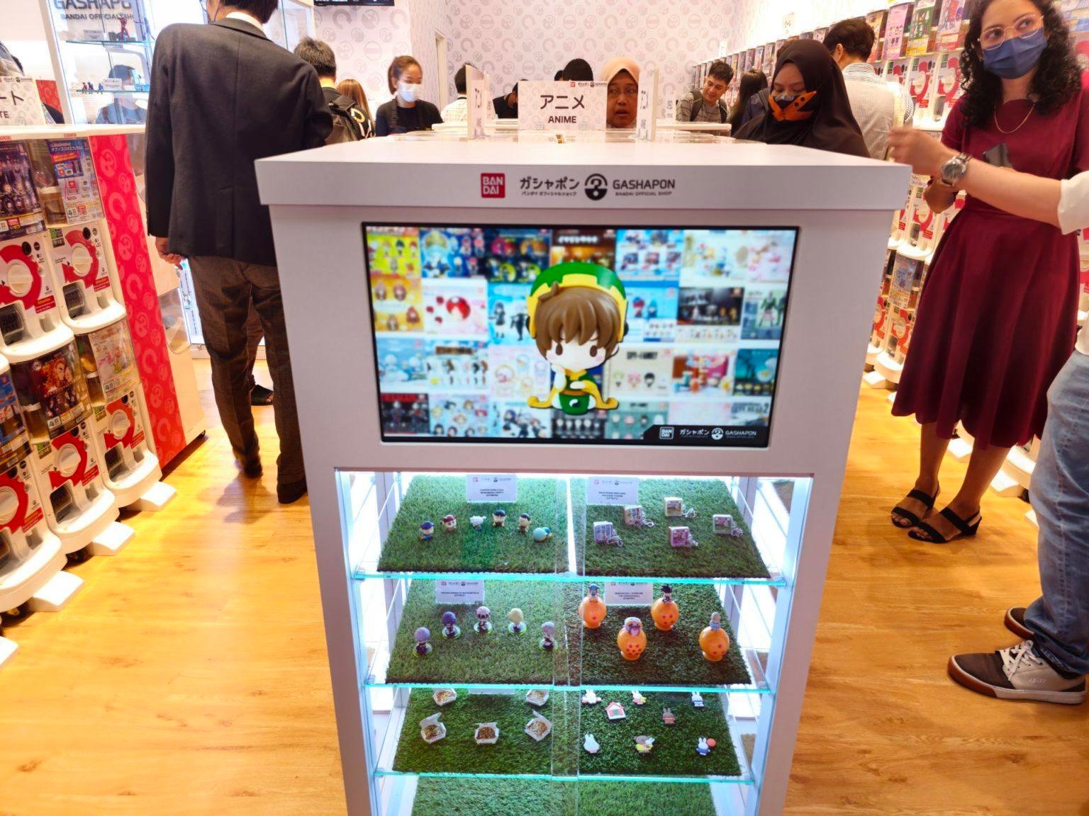 Gashapon Bandai Official Store Opens Its First Store In Southeast Asia
