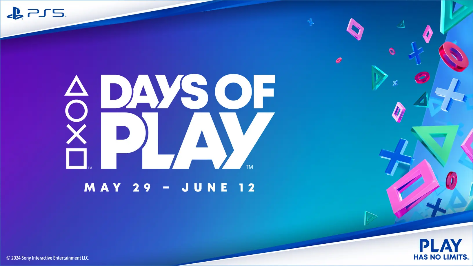PlayStation Kickstarts Days of Play 2024 Celebrations On May 29 THE