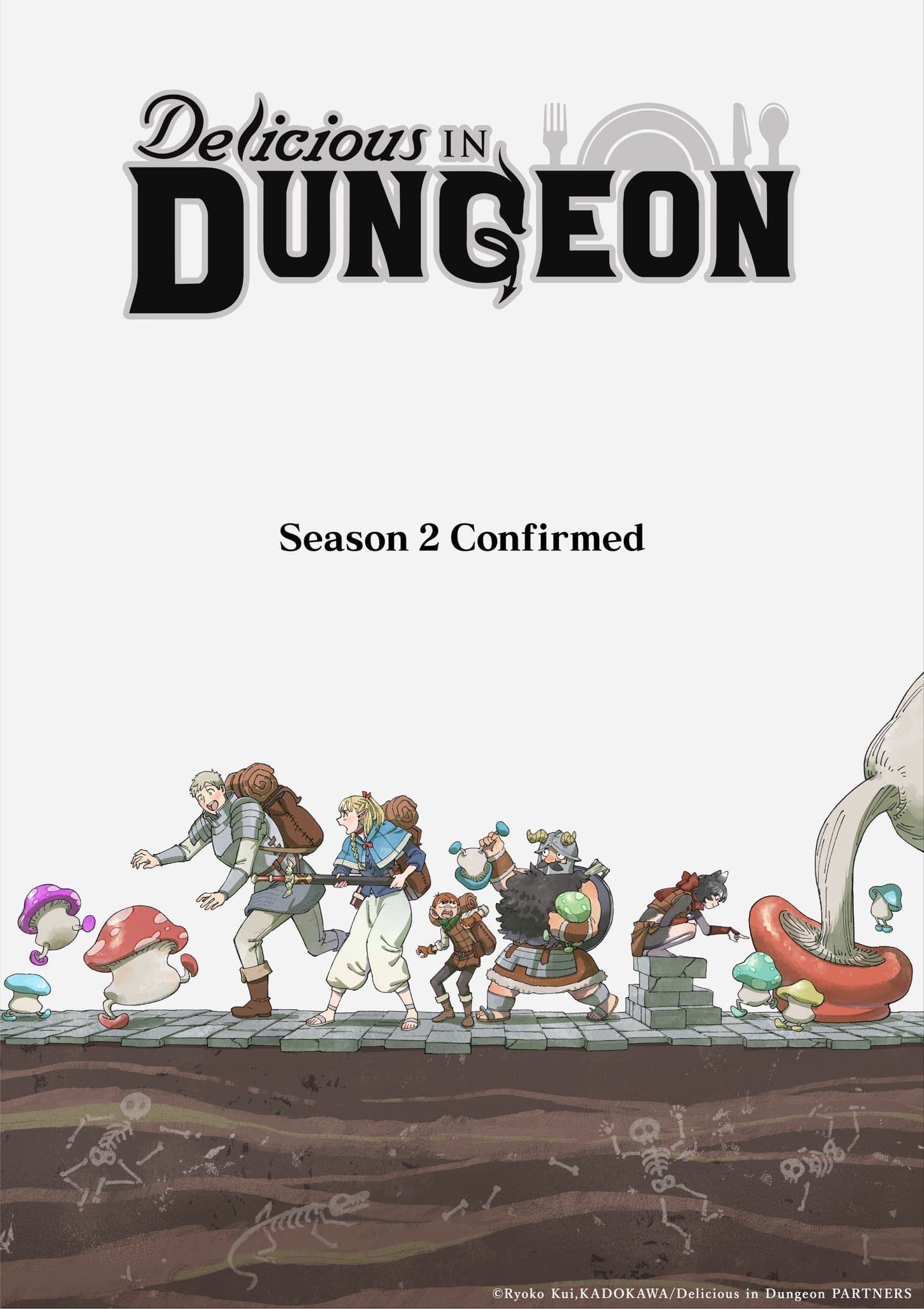 Delicious In Dungeon Anime Confirms Second Season THE MAGIC RAIN