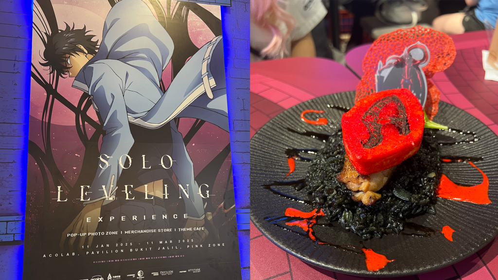 Crain Leveling We Tried The Solo Leveling Café & Exhibition Experience At Pavilion ...