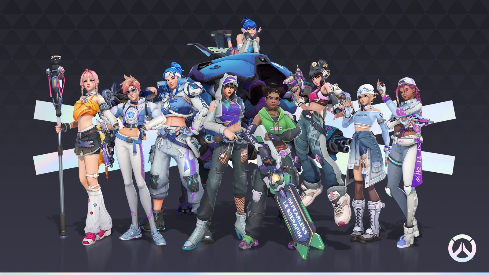 ルセラフィム チェウォン OVERWATCH 2 Overwatch® 2 and LE SSERAFIM® team up in a new collab event