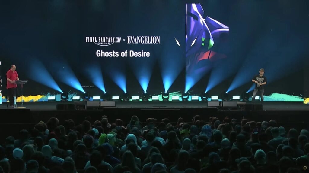 FFXIV Evercold Warrior of Light in Fourth Reflection trailer EVA collab