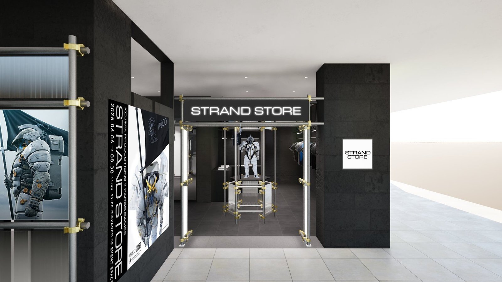 KOJIMA PRODUCTIONS × PARCO GAMES Limited-Time Pop-Up Store Opens